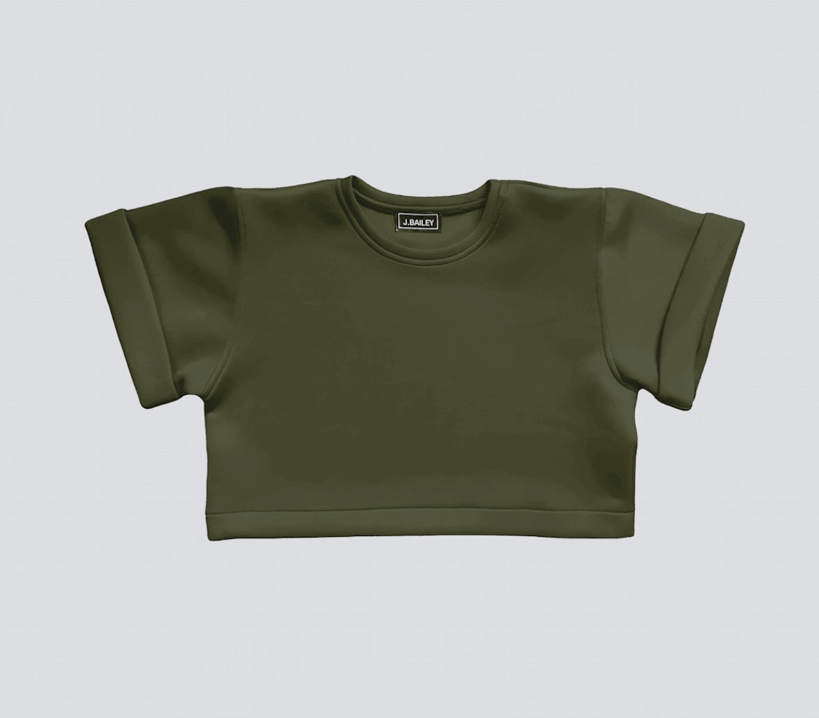 Short Sleeve Crop Top