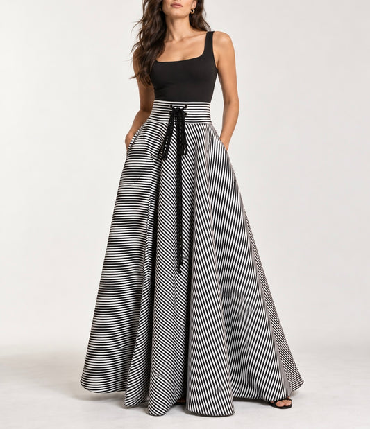 Limited Stripe Ballroom skirt